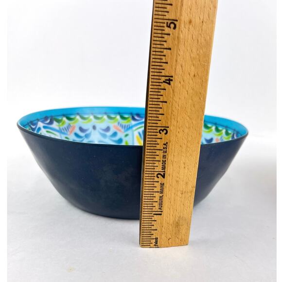 Rachel Ashwell Melamine Cereal Bowls Set of 4 - Picture 6 of 6